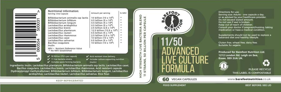 Advanced Live Culture Formula 60's